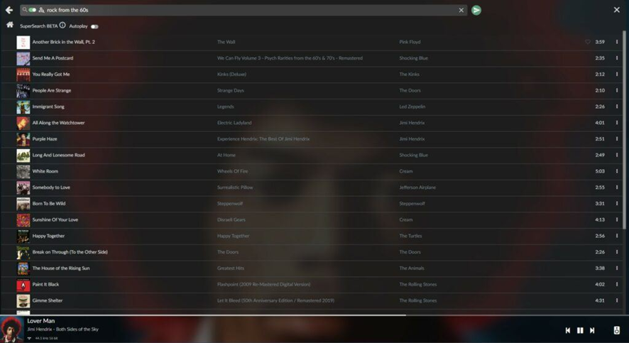 【Volumio OSアップデート情報】新機能の紹介：AI検索技術で新たな音楽を発見しよう  | TOP WING Corp.